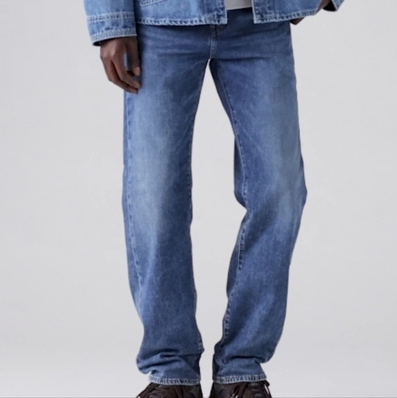 505™ Regular Fit Selvedge Men's Jeans,$128.00,All My Days Selvedge - Medium Wash - Picture 4 of 16